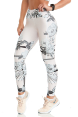Leggings Print Royal